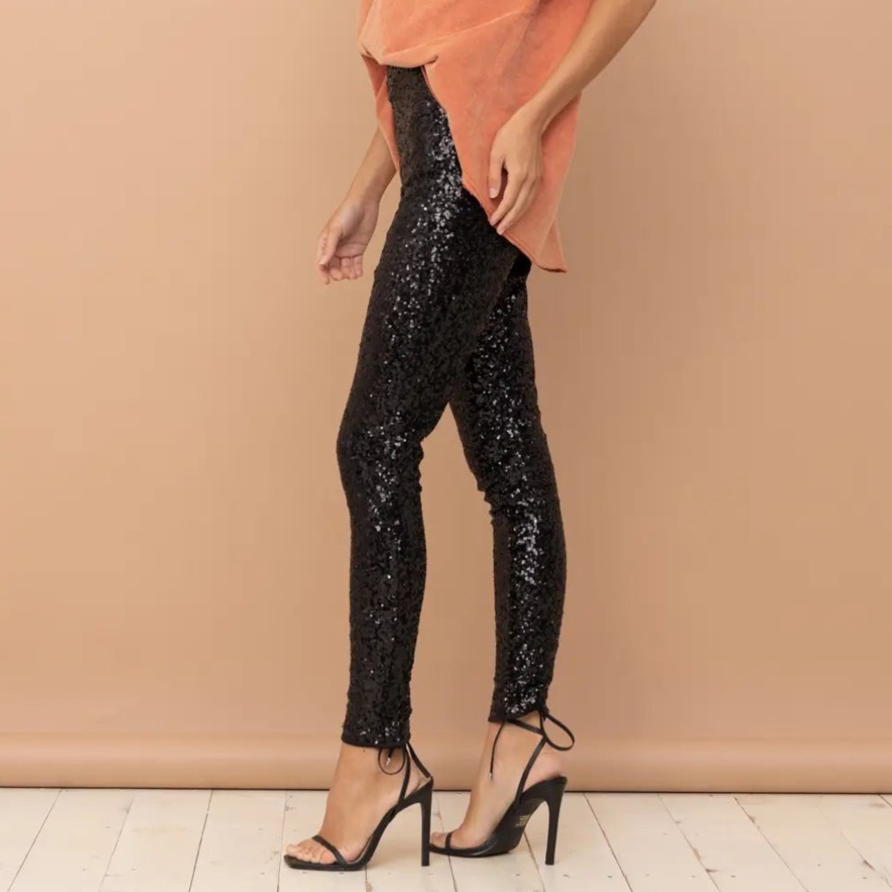 NWT Shimmery Sequin Pants